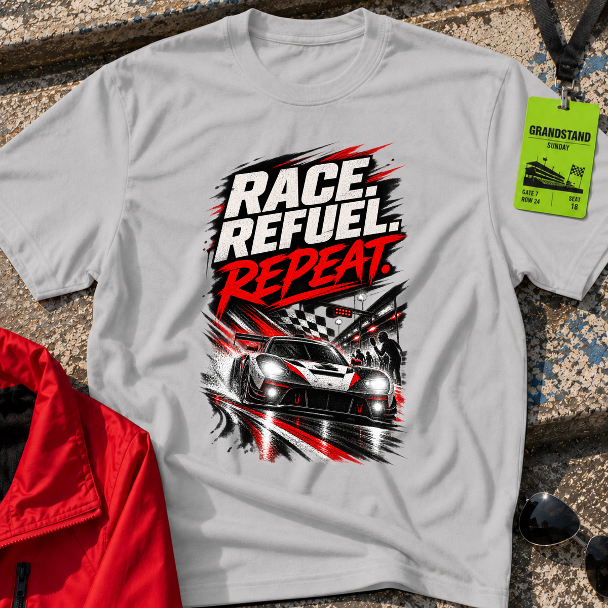 Race Refuel Repeat T-Shirt