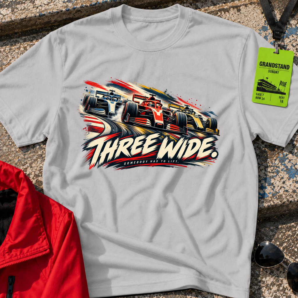 Three Wide T-Shirt