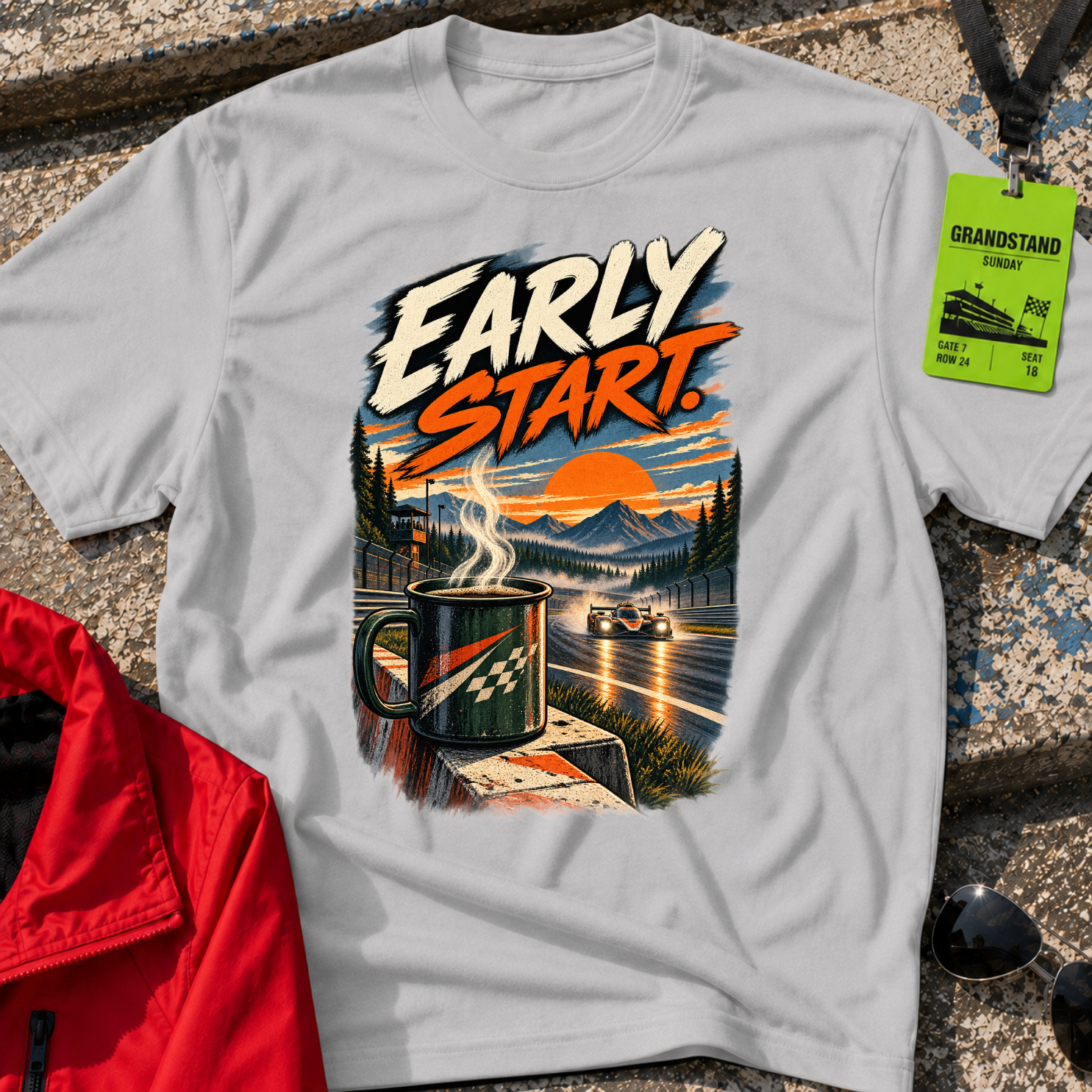 Early Start Trackside T-Shirt