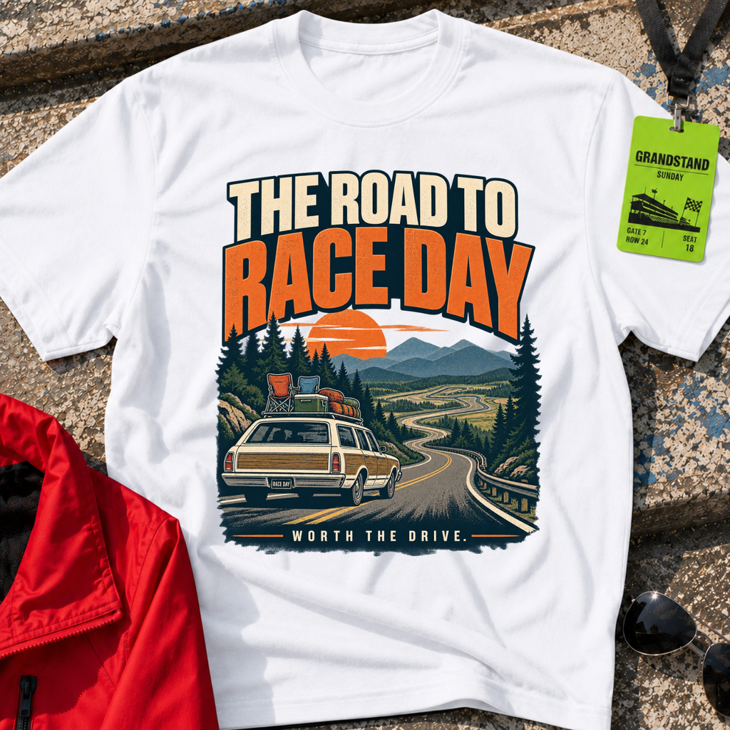 Road To Race Day T-Shirt