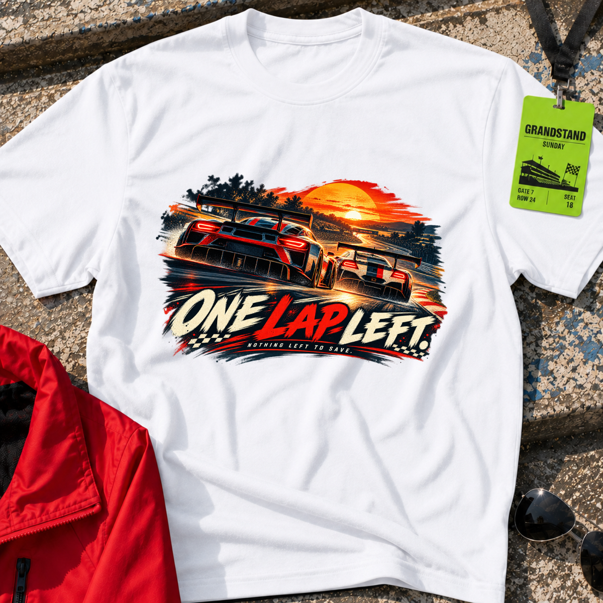 One Lap Left T-Shirt