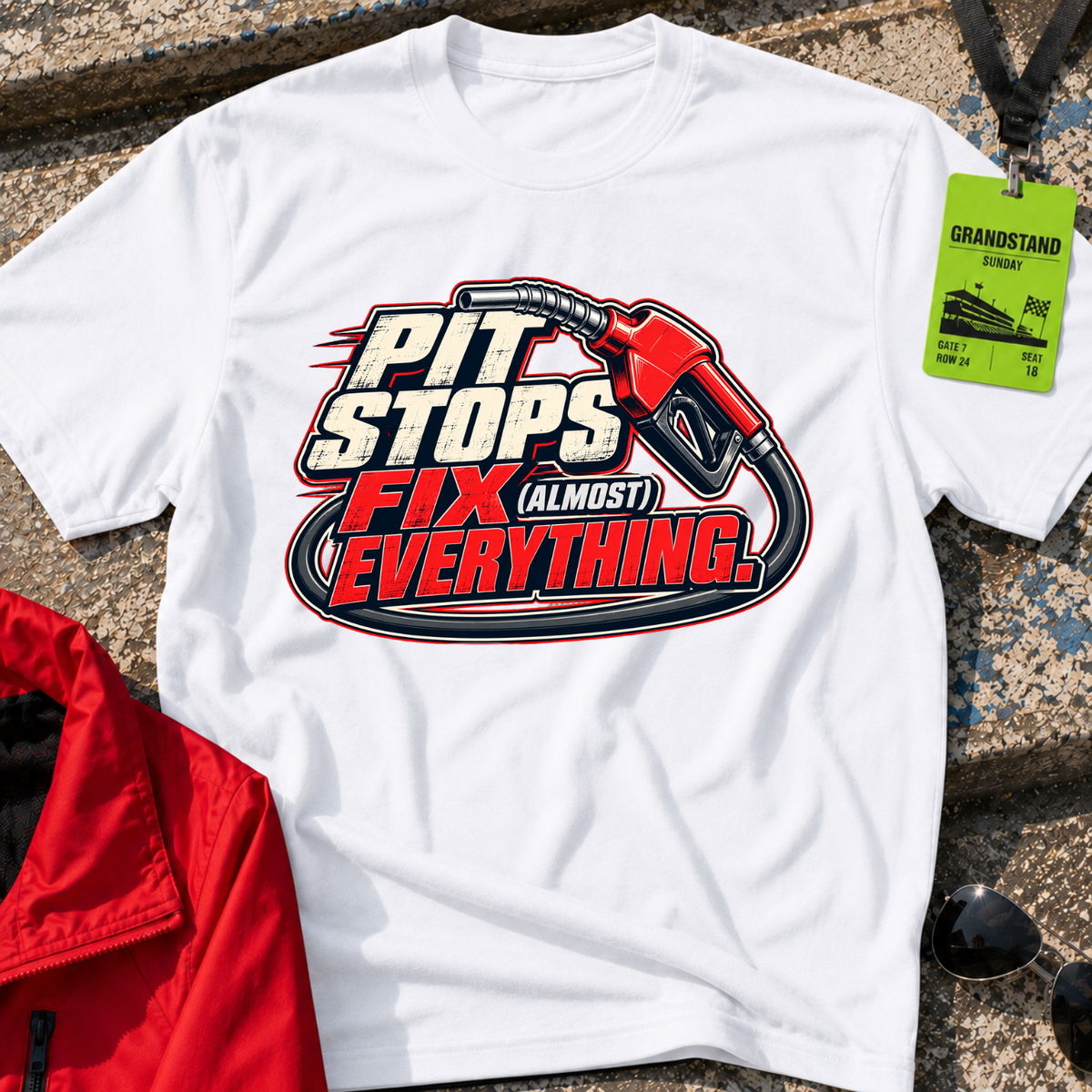Pit Stops T-Shirt