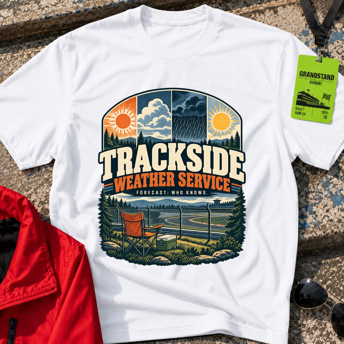 Trackside Forecast T-Shirt