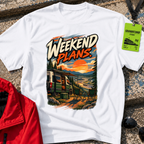 Weekend Plans - Racing T-Shirt