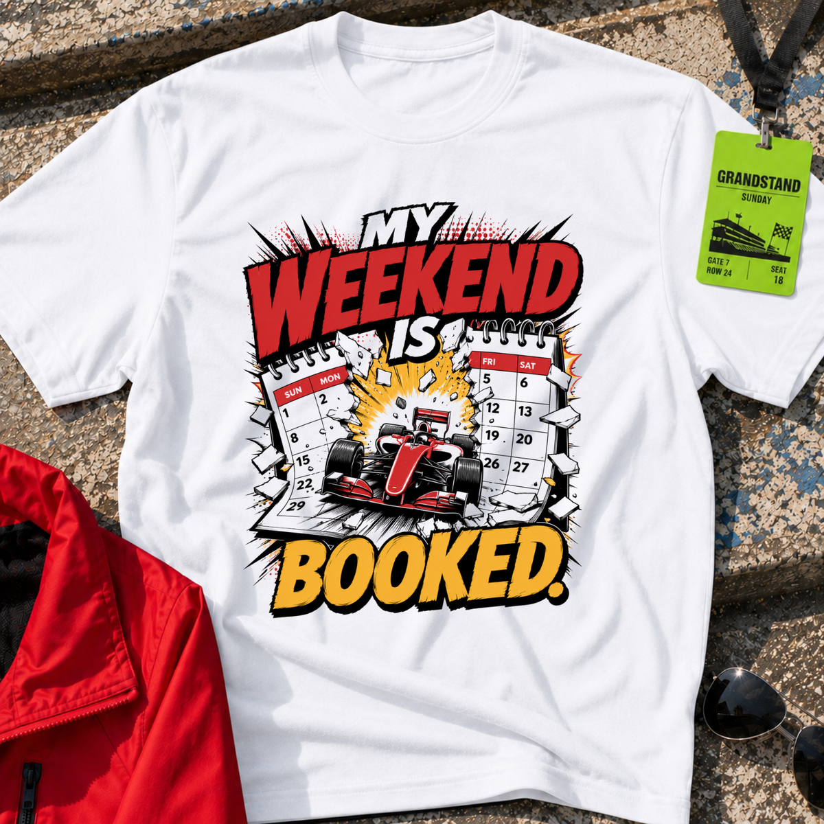 My weekend is booked T-Shirt