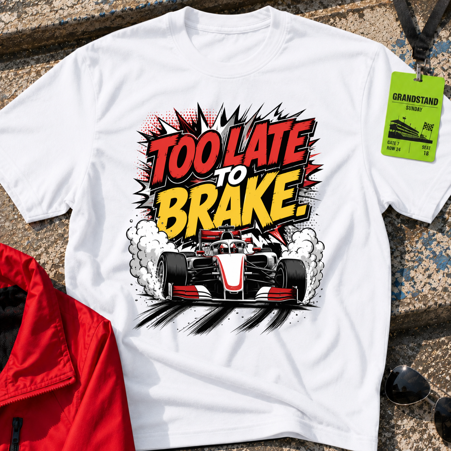 Too late to brake T-Shirt