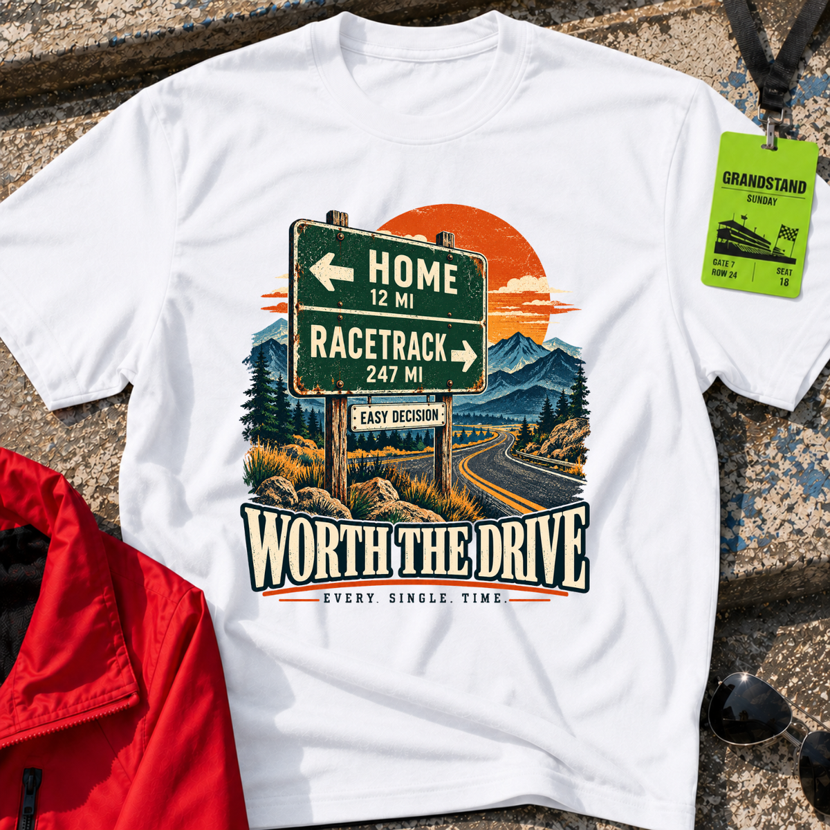 Worth The Drive T-Shirt