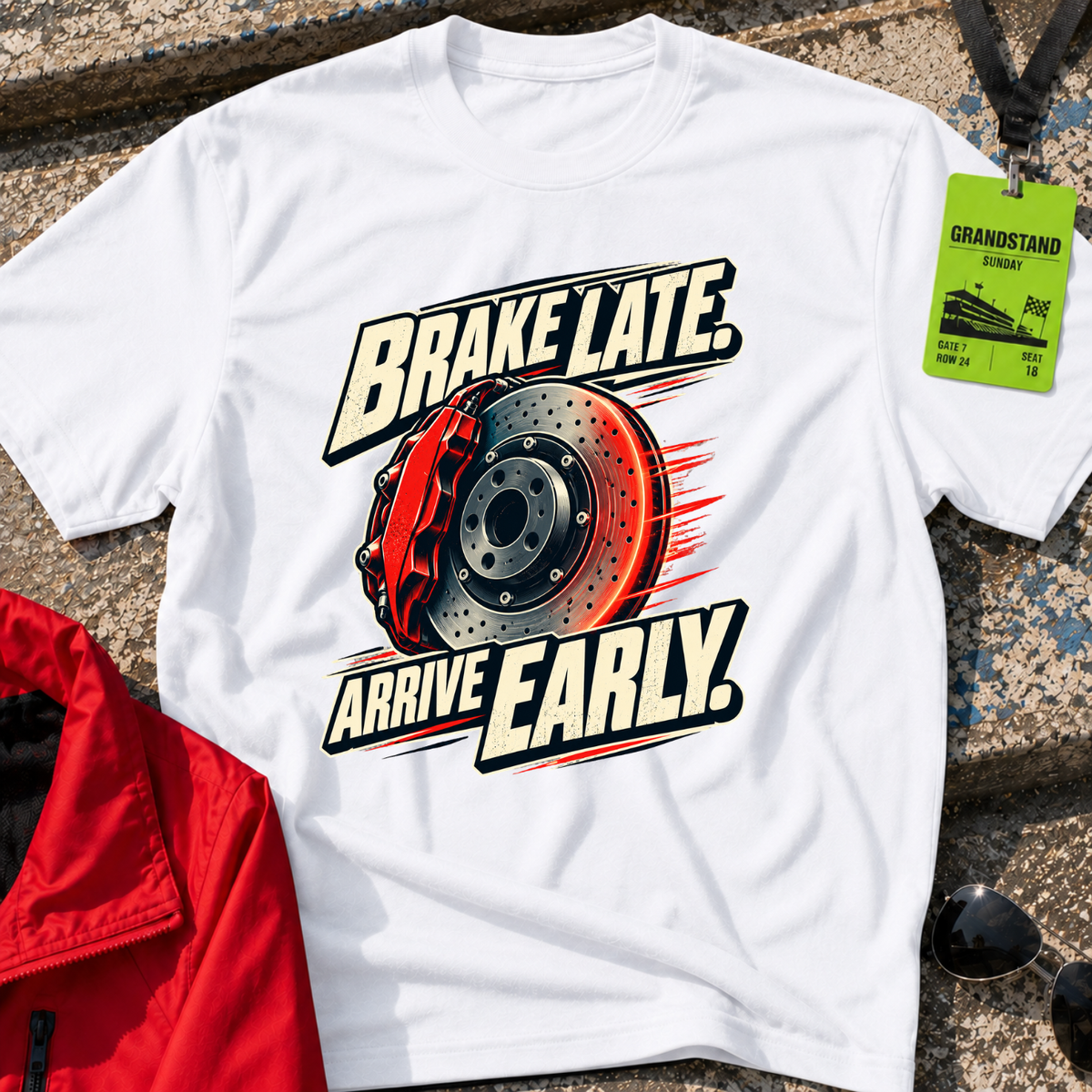 Brake Late T-Shirt