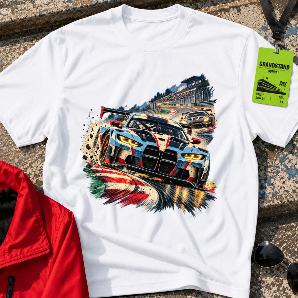 BMW Pushing T-Shirt