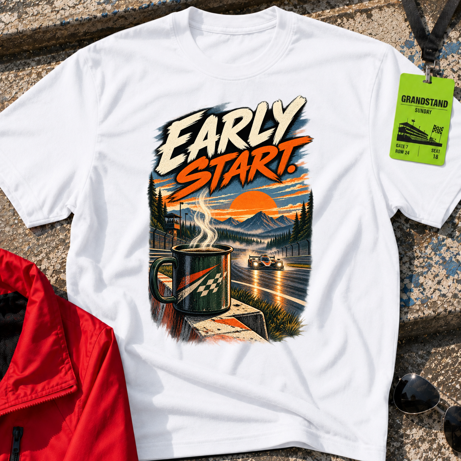 Early Start Trackside T-Shirt