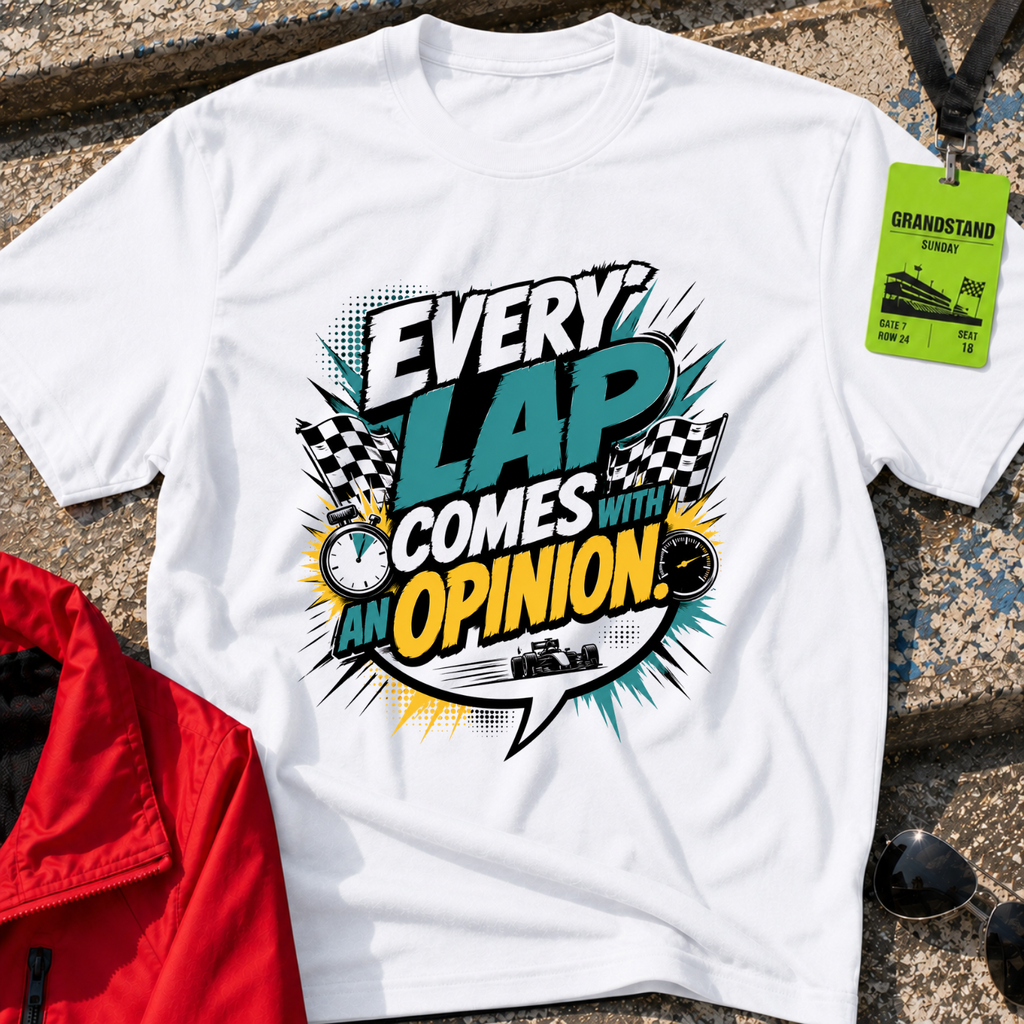 Every lap comes with opinion T-Shirt