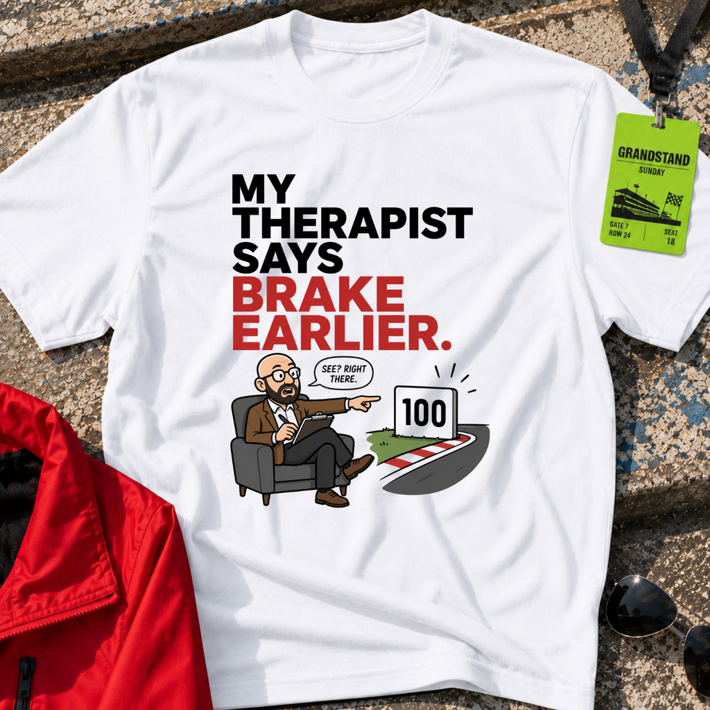 Brake earlier T-Shirt