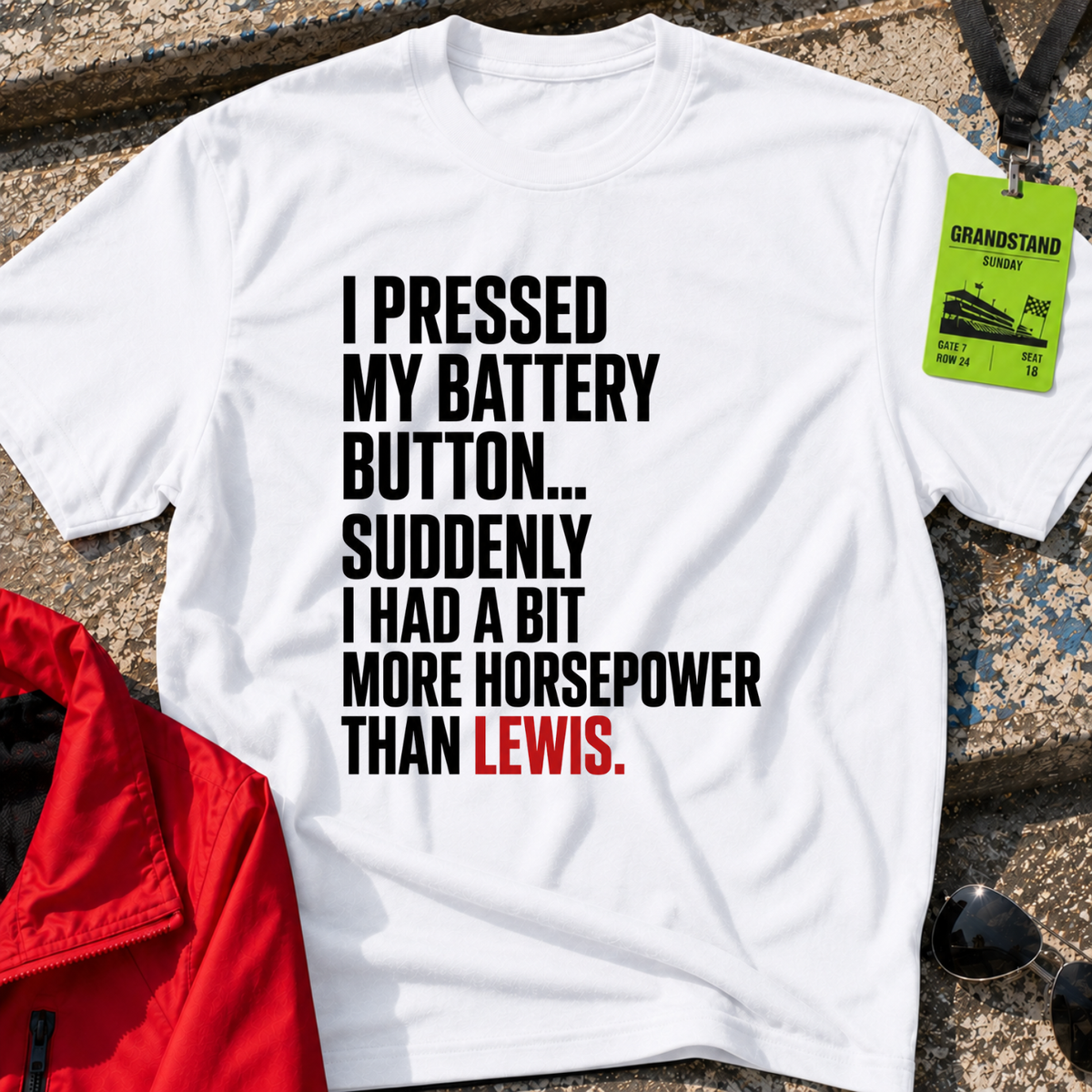 Battery button T-Shirt