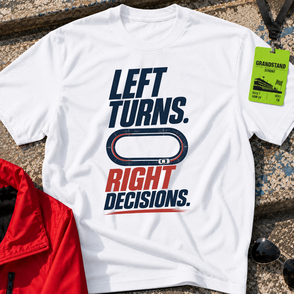 Left Turns Right Decisions T-Shirt